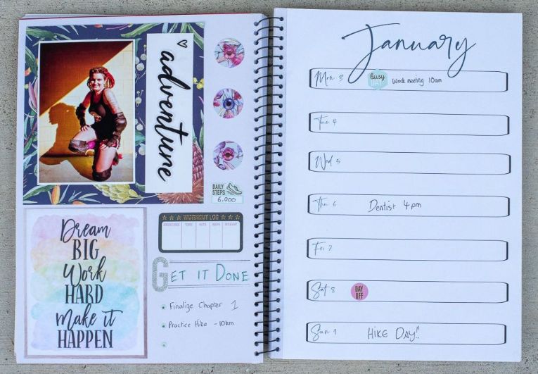 Easy Bullet Journal Scrapbook Ideas! 6 Beautiful Bullet Journal Layout